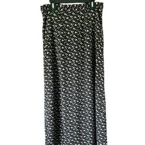 VintageBlue Women’s Floral Maxi Skirt